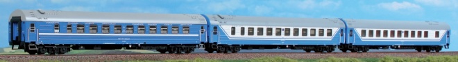 Set of 3 sleeping cars of Saratov Express (Berlin -Saratov)<br /><a href='images/pictures/ACME/303-55150.jpg' target='_blank'>Full size image</a>